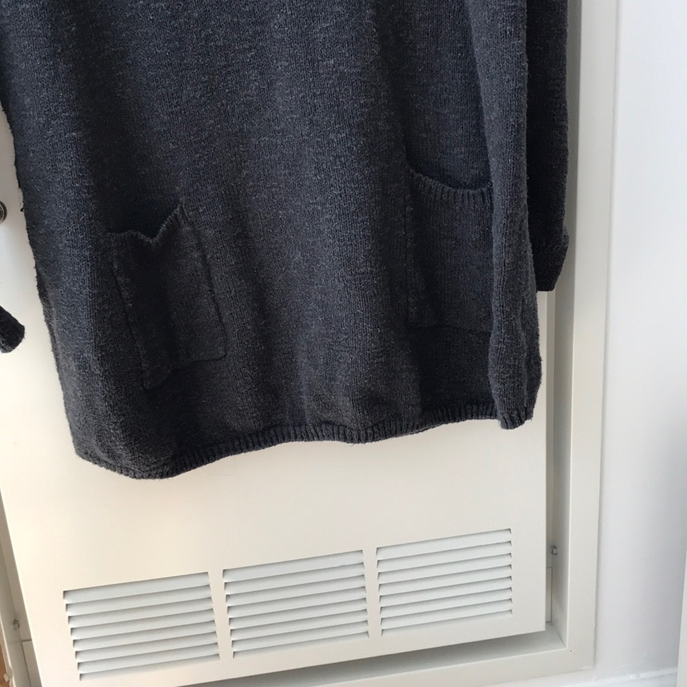 BDG Gray Cowl Neck Tunic - Picture 3 of 7